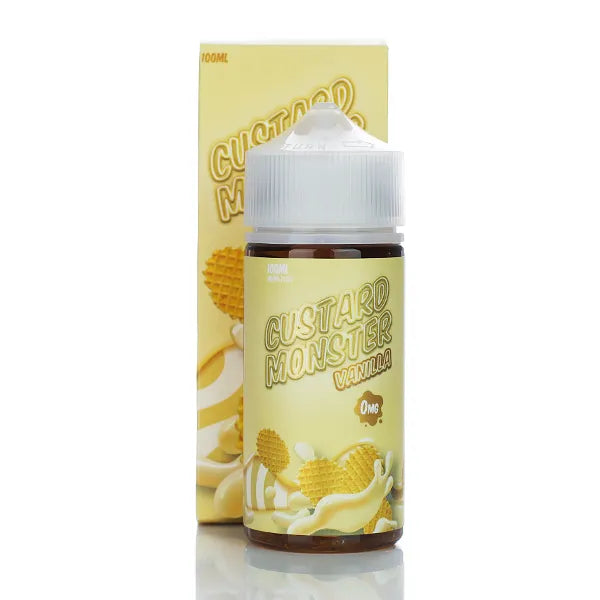 Custard Monster - No Nicotine Vape Juice - 100ml - Black Coral